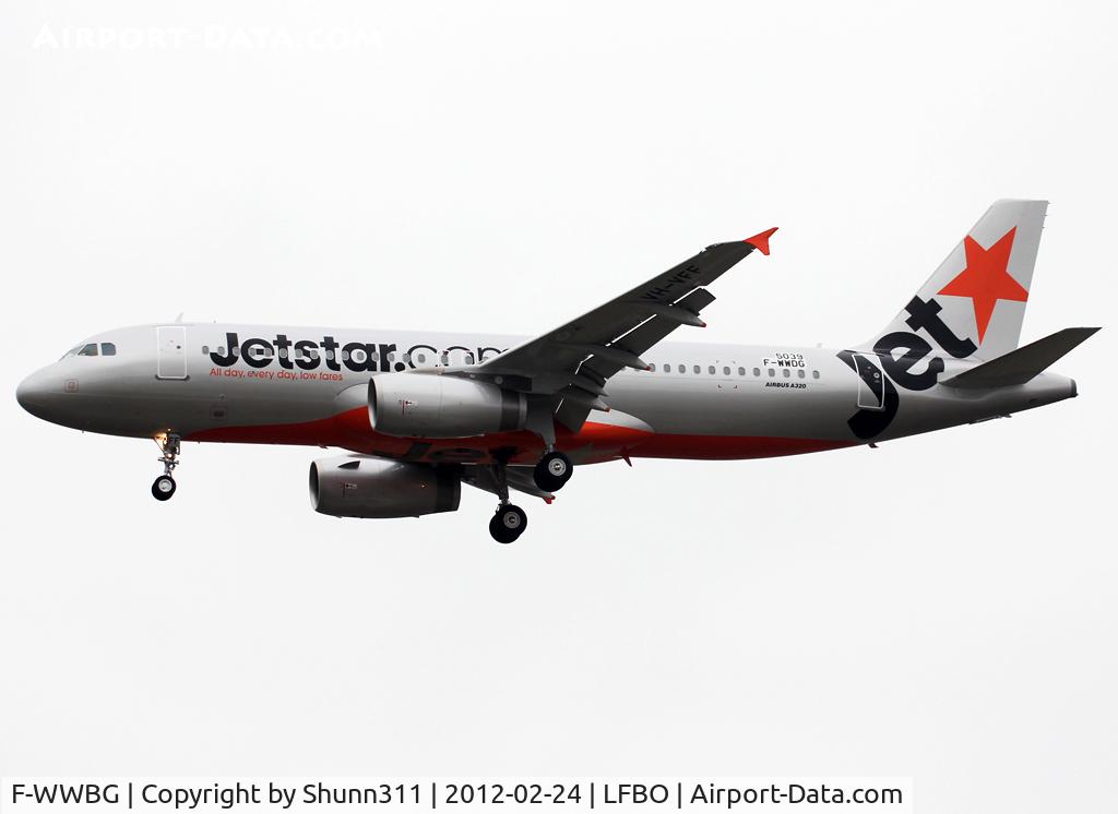 F-WWBG, 2012 Airbus A320-232 C/N 5039, C/n 5039 - To be VH-VFF