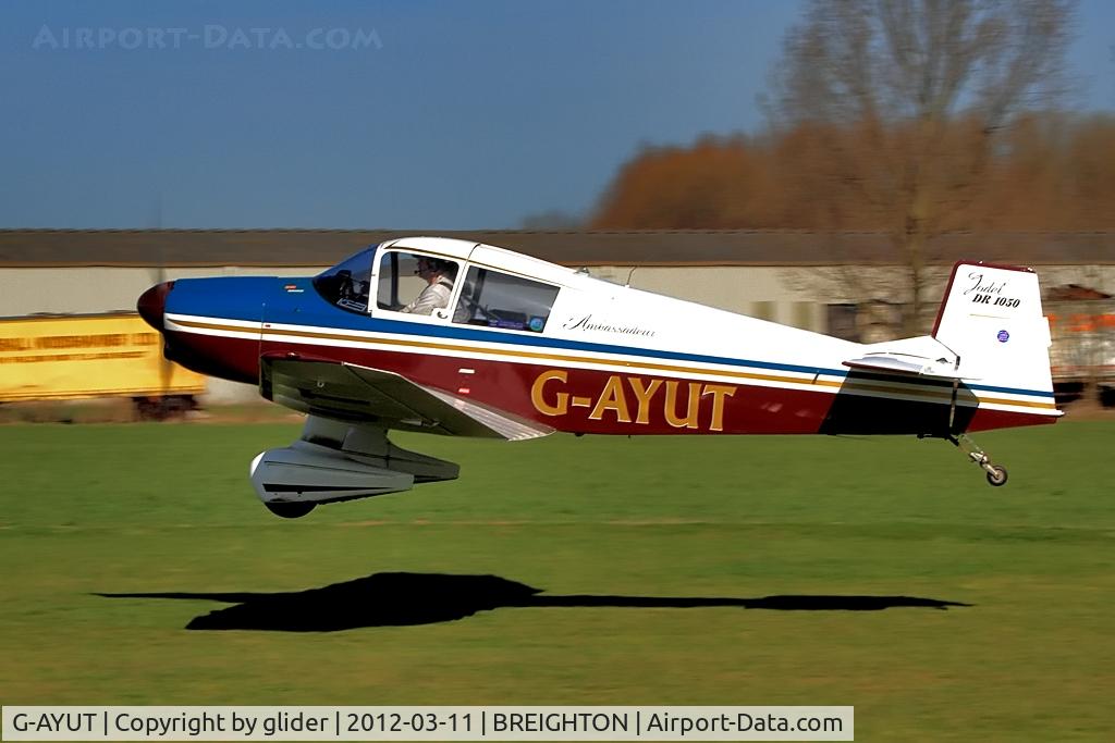G-AYUT, 1964 SAN Jodel DR-1050 Ambassadeur C/N 479, Local taxi!!