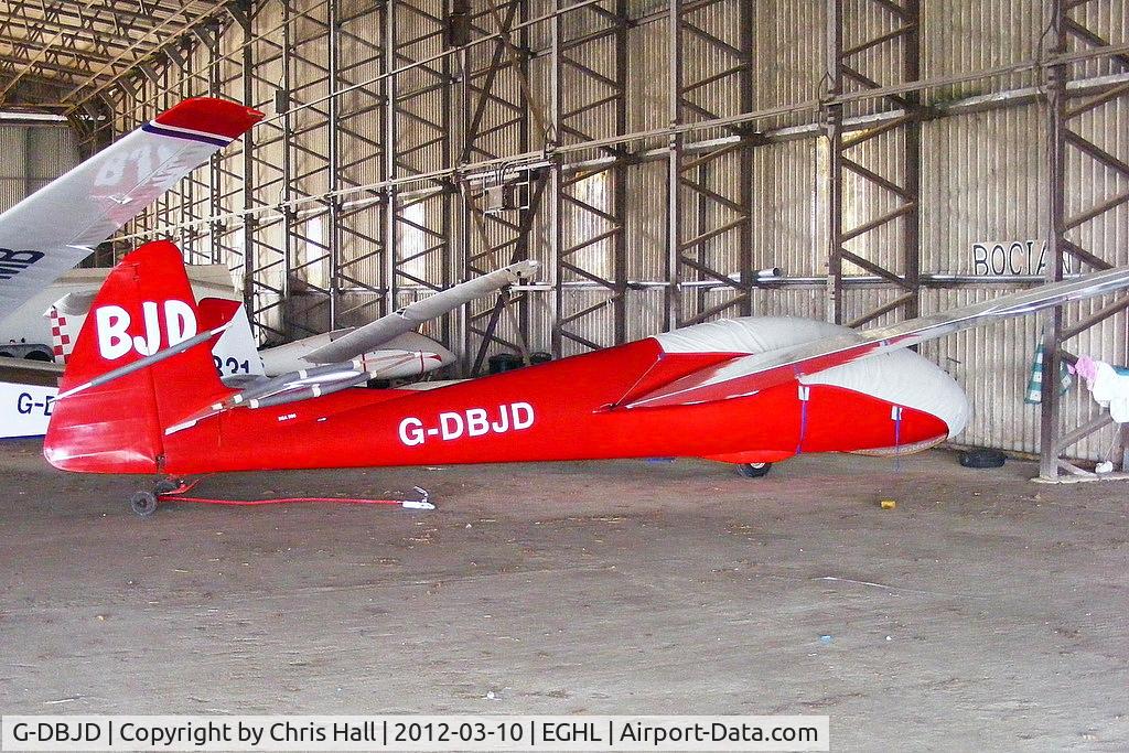 G-DBJD, 1961 PZL-Bielsko SZD-9bis Bocian 1D C/N P-391, Bertie the Bocian Glider syndicate