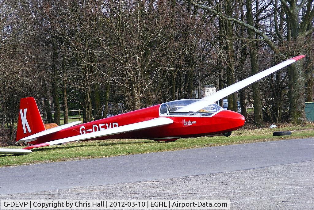 G-DEVP, 1984 Schleicher ASK-13 C/N 13638AB, Lasham Gliding Society