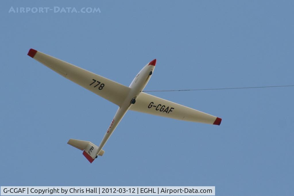 G-CGAF, 1984 Schleicher ASK-21 C/N 21152, Lasham Gliding Society