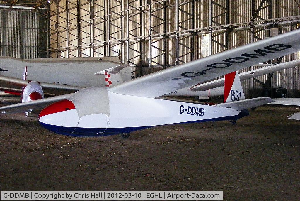 G-DDMB, 1963 Schleicher K-8B C/N 8209, Crown Service Gliding Club