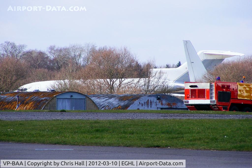 VP-BAA, 1966 Boeing 727-51 C/N 19123, stored at ATC Lasham