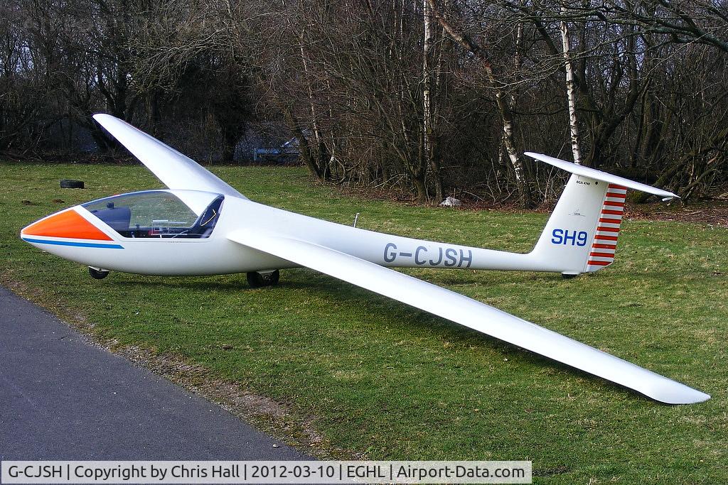G-CJSH, 1981 Grob G-102 Astir IIIB C/N 5504CB, Lasham Gliding Society