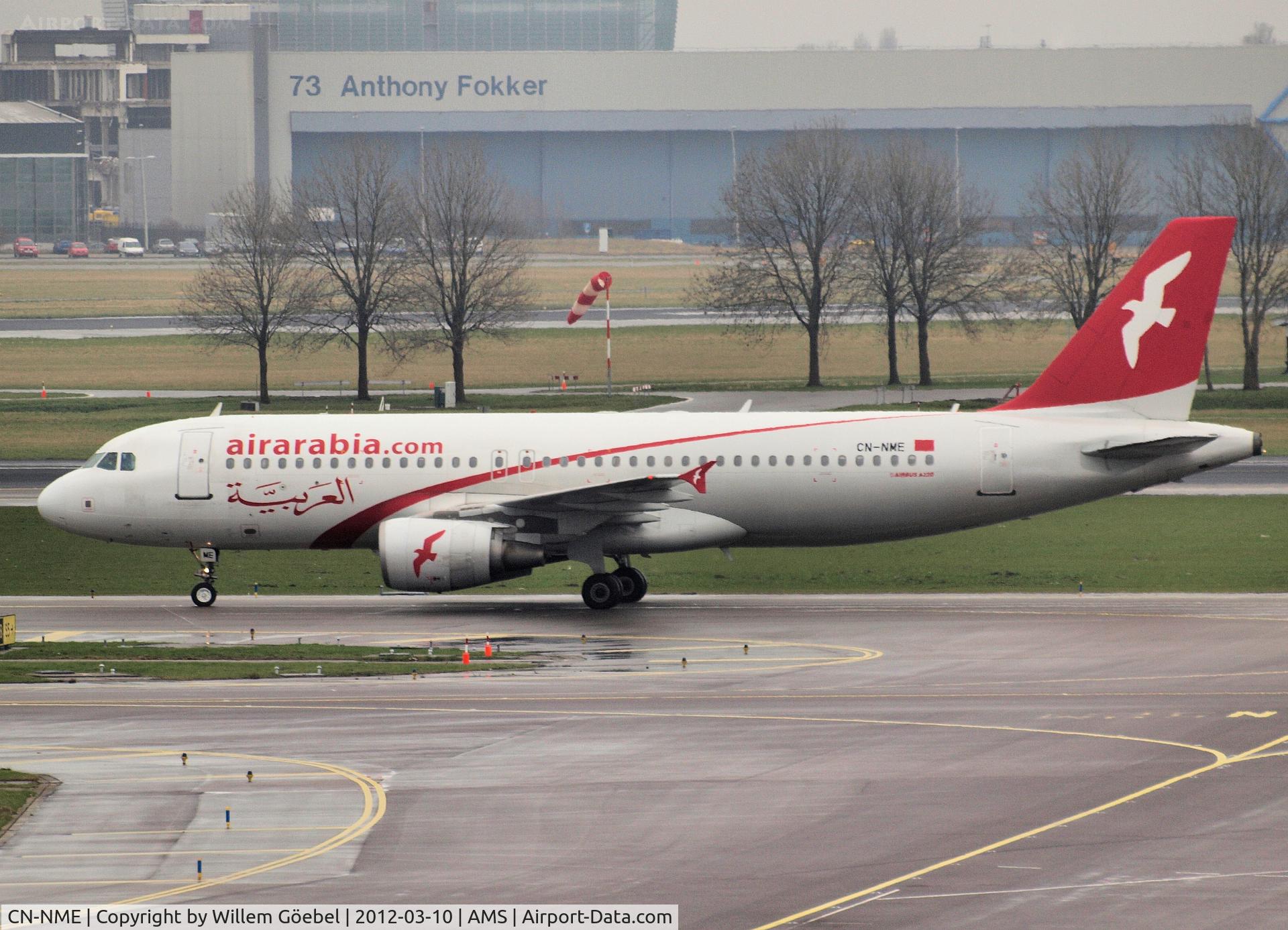 CN-NME, 2004 Airbus A320-214 C/N 2166, Arrival on Schiphol Airport