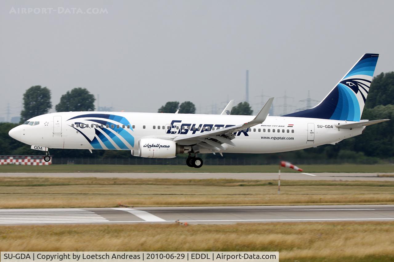 SU-GDA, 2009 Boeing 737-866 C/N 35565, Egyptair