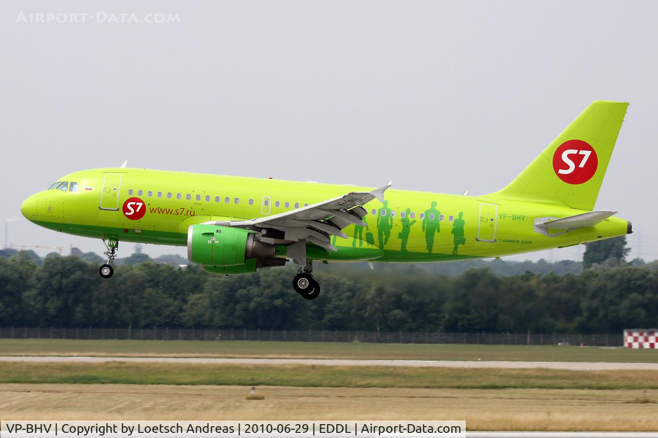 VP-BHV, 2005 Airbus A319-114 C/N 2474, S7 Airlines