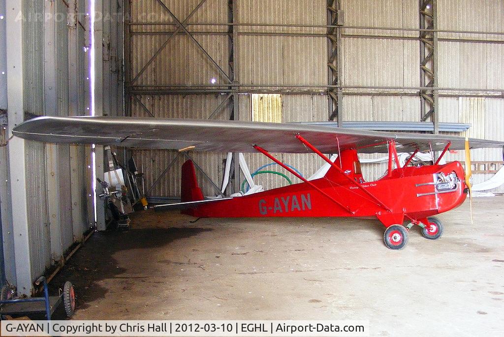 G-AYAN, 1970 Slingsby Cadet Motor Glider III C/N PFA 1385, privately owned