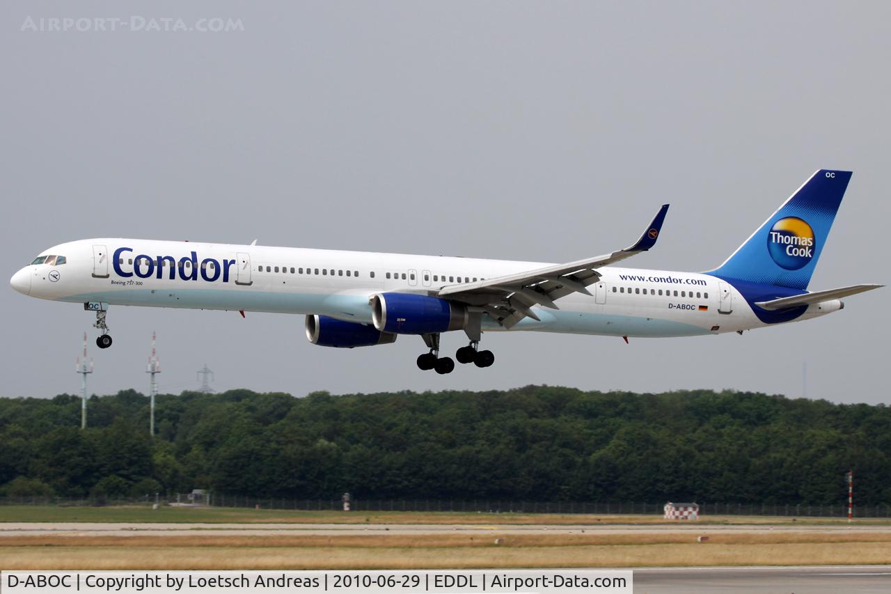 D-ABOC, 1998 Boeing 757-330 C/N 29015, Condor