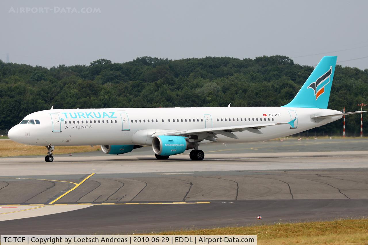 TC-TCF, 1998 Airbus A321-211 C/N 775, Turkuaz
