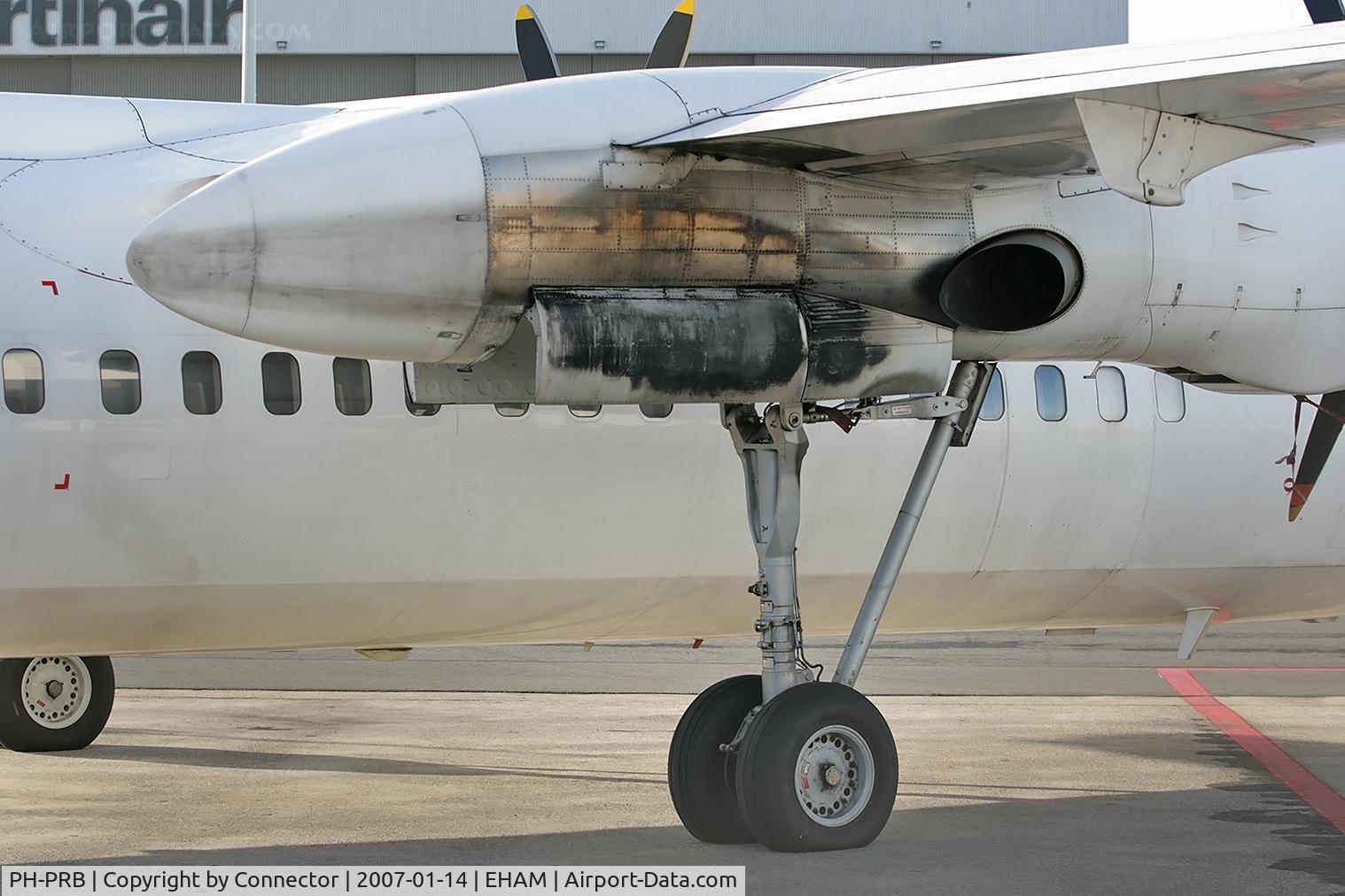 PH-PRB, 1988 Fokker 50 C/N 20138, No description.