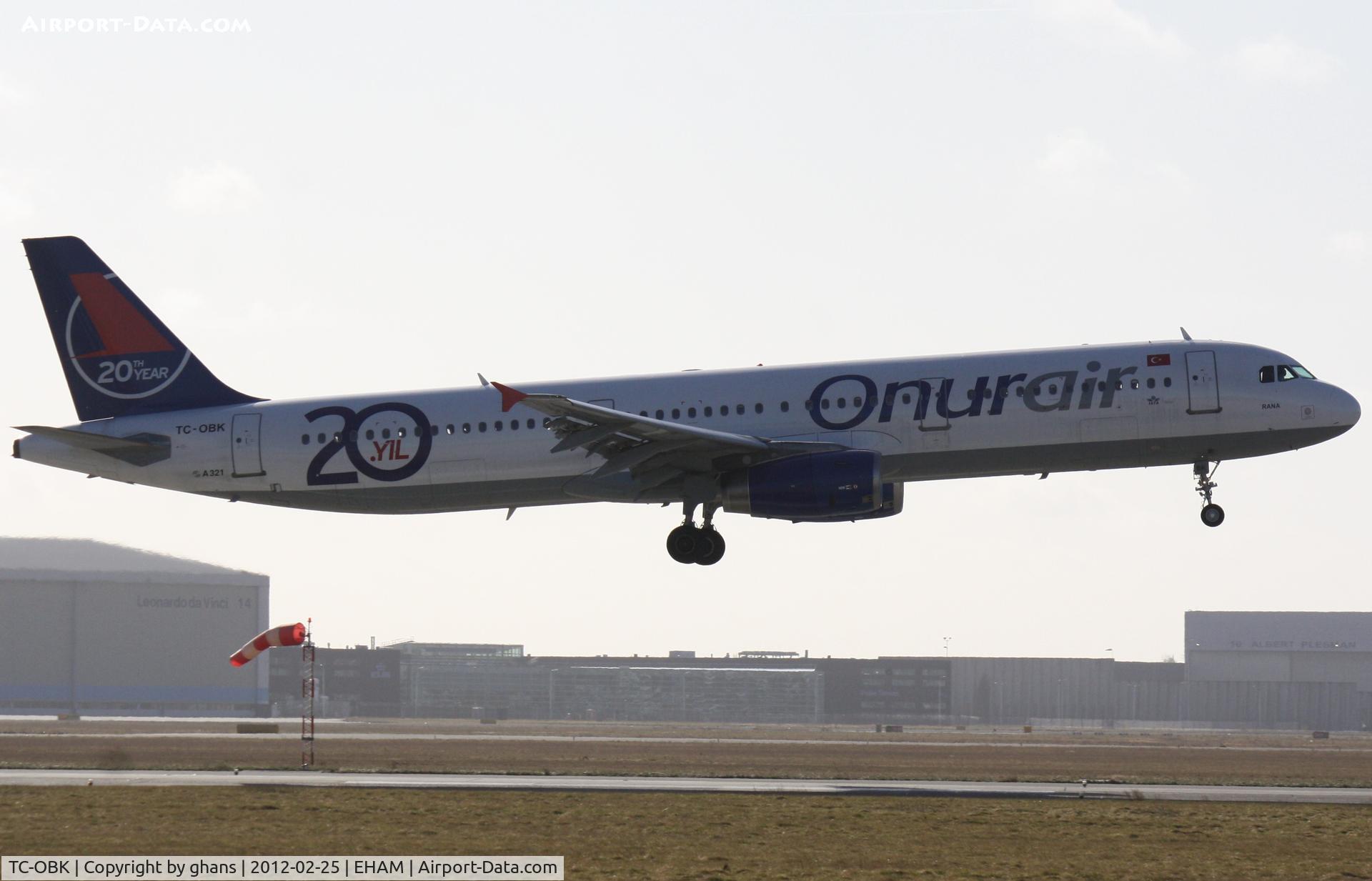 TC-OBK, 1998 Airbus A321-231 C/N 792, 20 years OnurAir