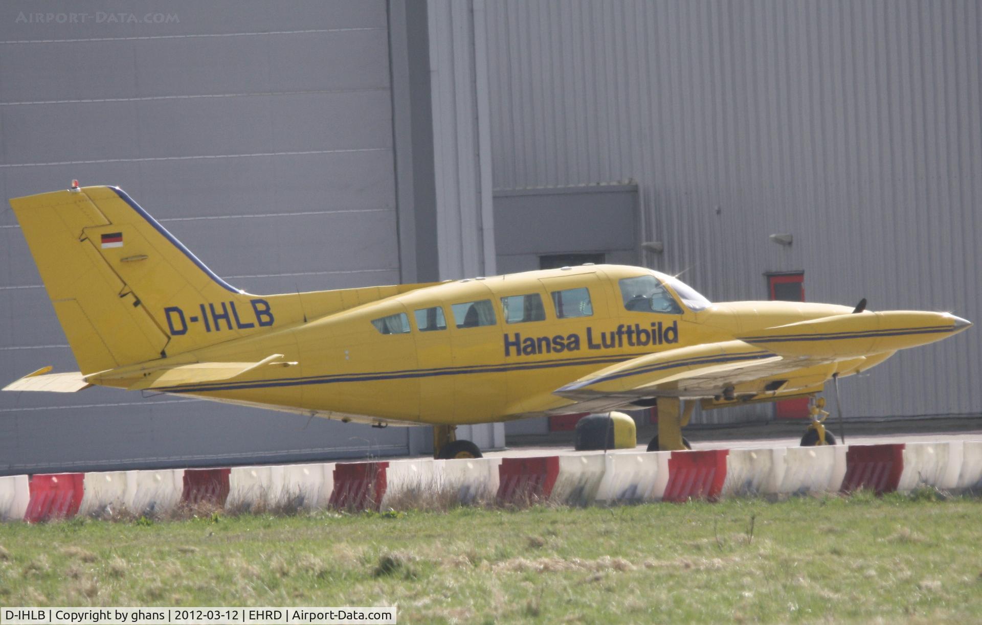 D-IHLB, 1978 Cessna 402B Businessliner C/N 402B1340, Parked @ Jetcentre