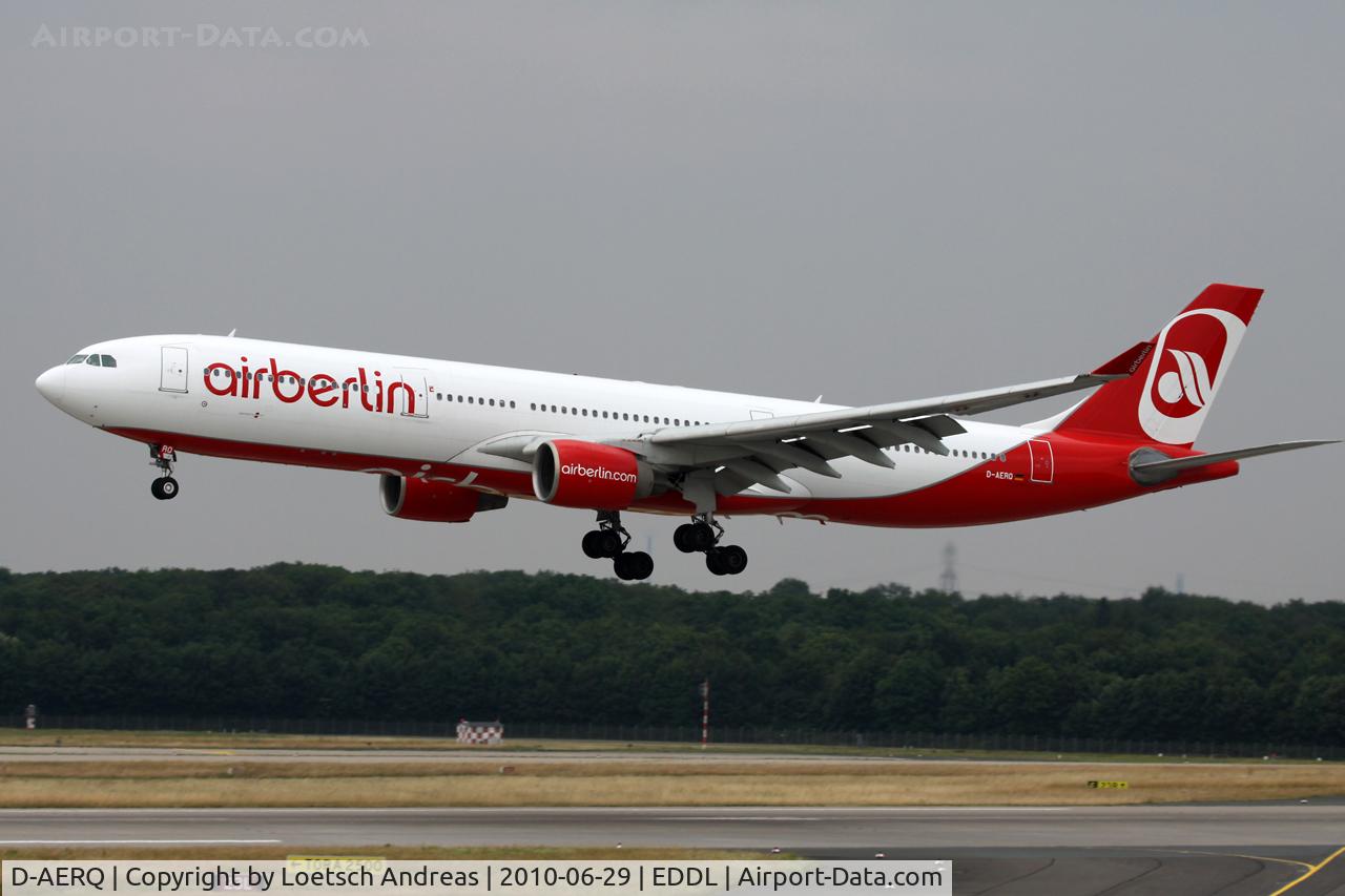 D-AERQ, 1996 Airbus A330-322 C/N 127, Air Berlin