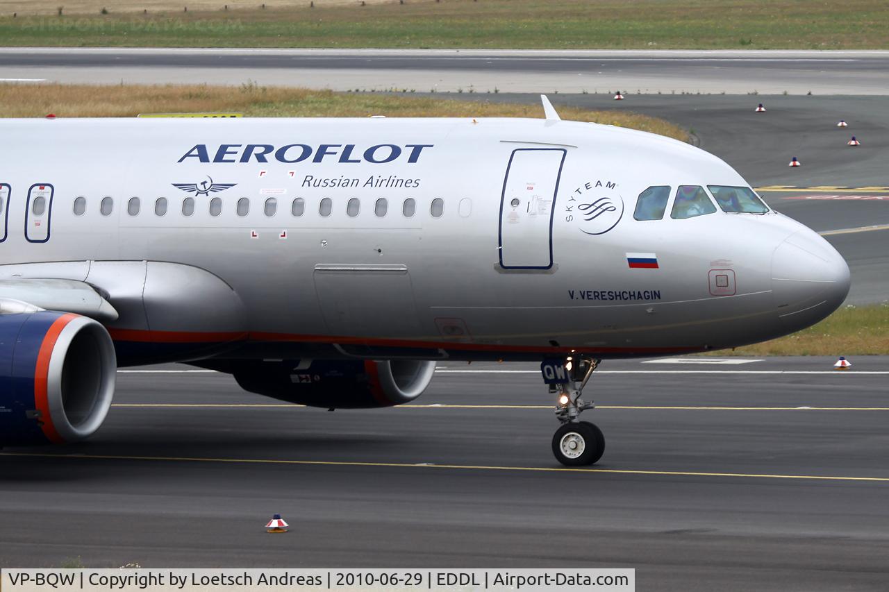 VP-BQW, 2006 Airbus A320-214 C/N 2947, Aeroflot