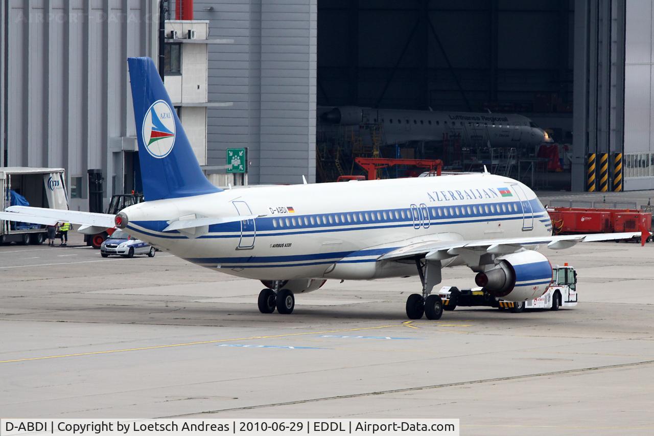 D-ABDI, 2006 Airbus A320-214 C/N 2853, Azerbaijan colors