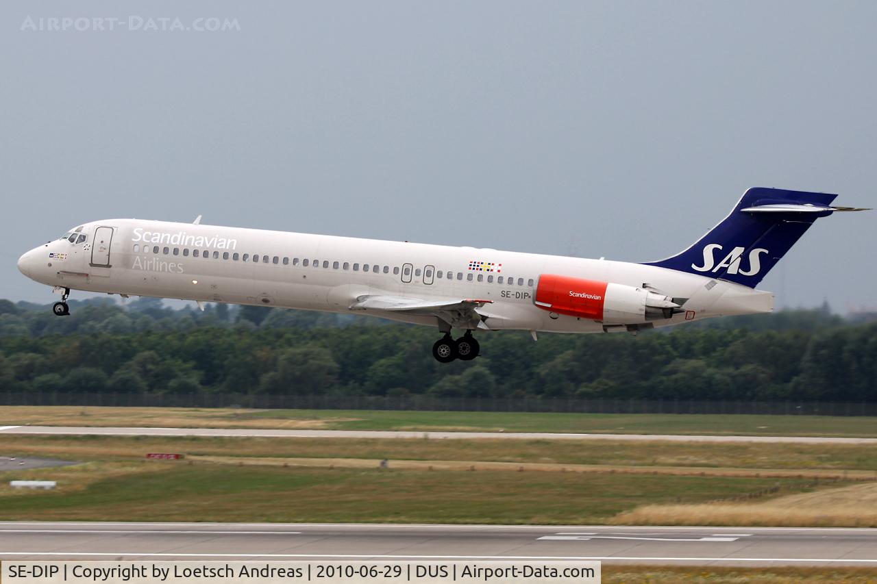 SE-DIP, 1991 McDonnell Douglas MD-87 (DC-9-87) C/N 53010, Scandinavian