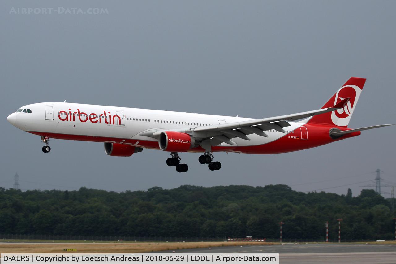 D-AERS, 1997 Airbus A330-322 C/N 171, Air Berlin