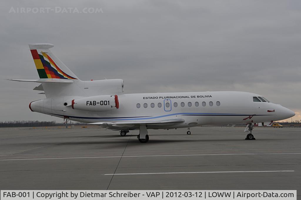 FAB-001, 2008 Dassault Falcon 900EX C/N 209, Bolivia Falcon 900
