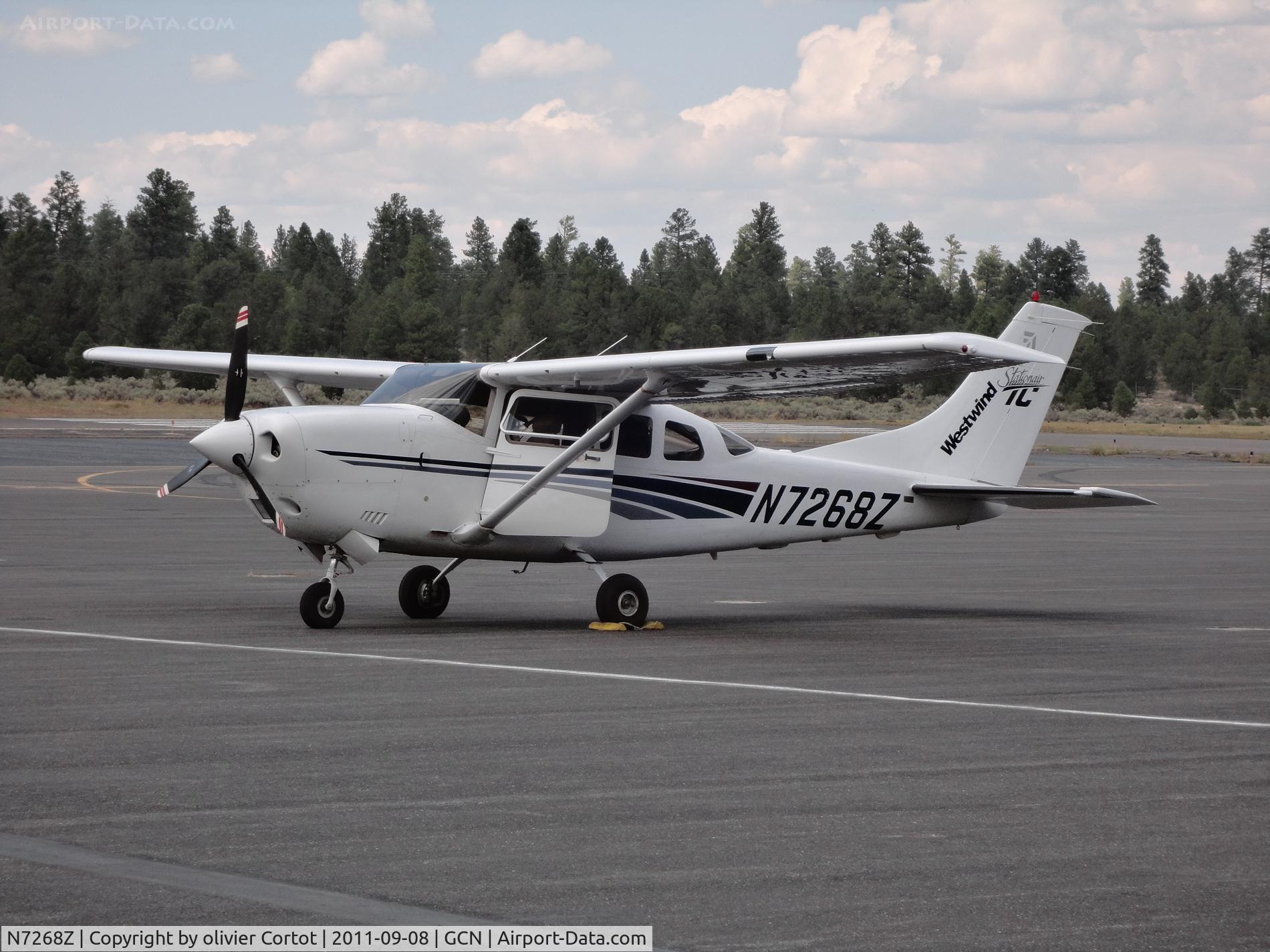 N7268Z, 1999 Cessna T206H Turbo Stationair C/N T20608048, Grand canyon airport