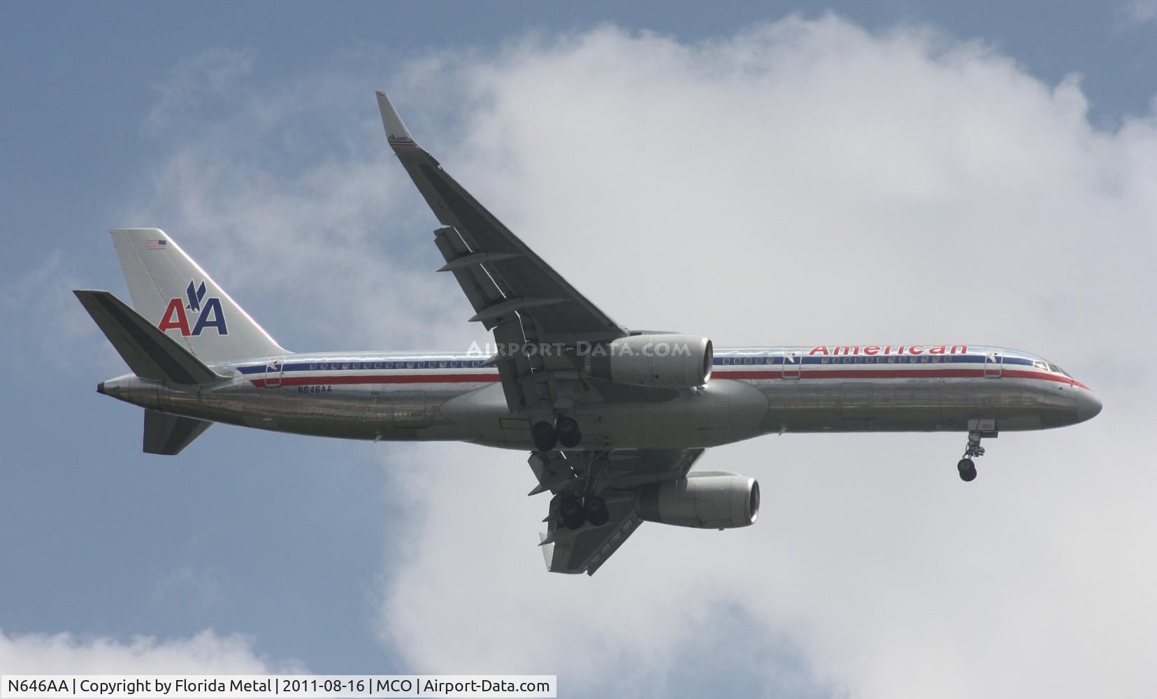 N646AA, 1991 Boeing 757-223 C/N 24604, American 757
