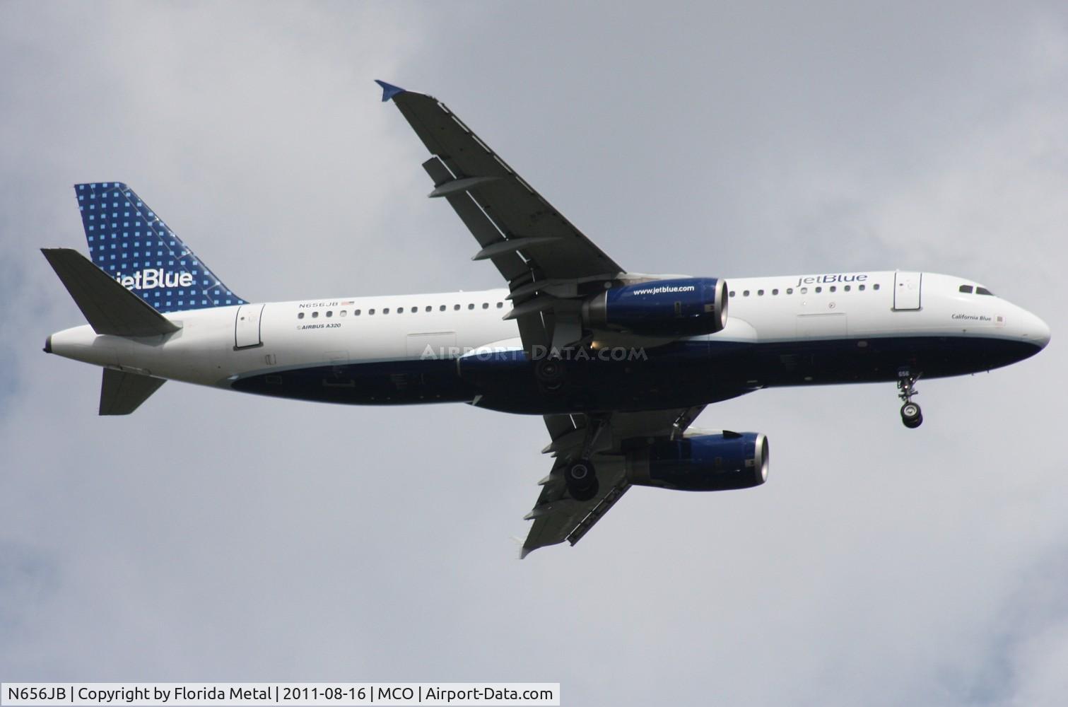 N656JB, 2007 Airbus A320-232 C/N 3091, 