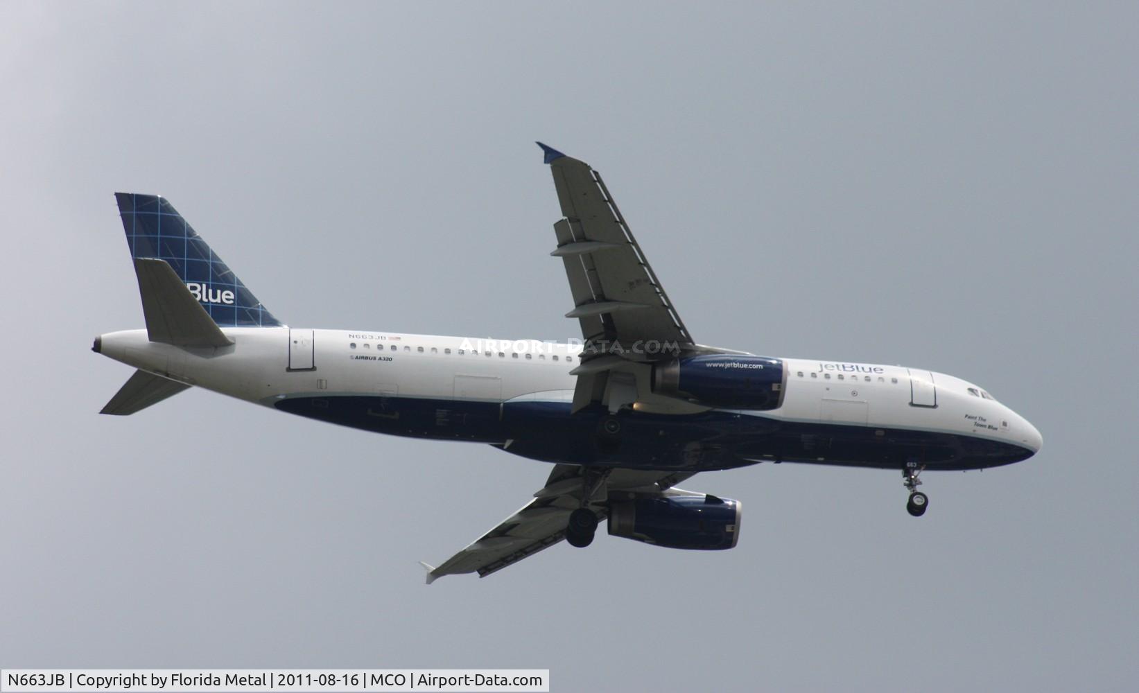 N663JB, 2007 Airbus A320-232 C/N 3287, 