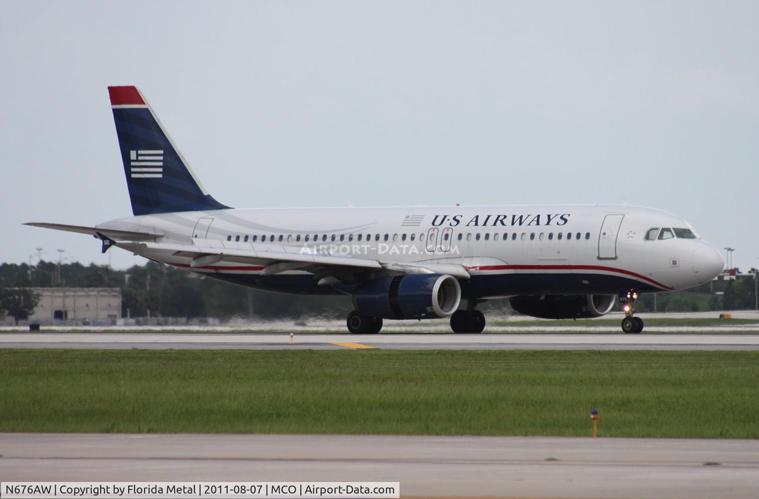 N676AW, 2005 Airbus A320-232 C/N 2422, US Airways A320