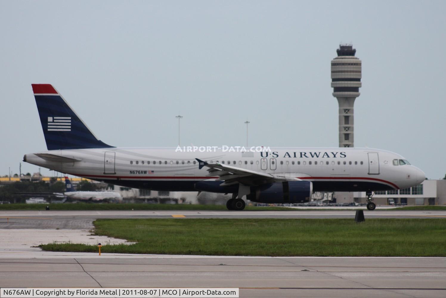 N676AW, 2005 Airbus A320-232 C/N 2422, US Airways A320