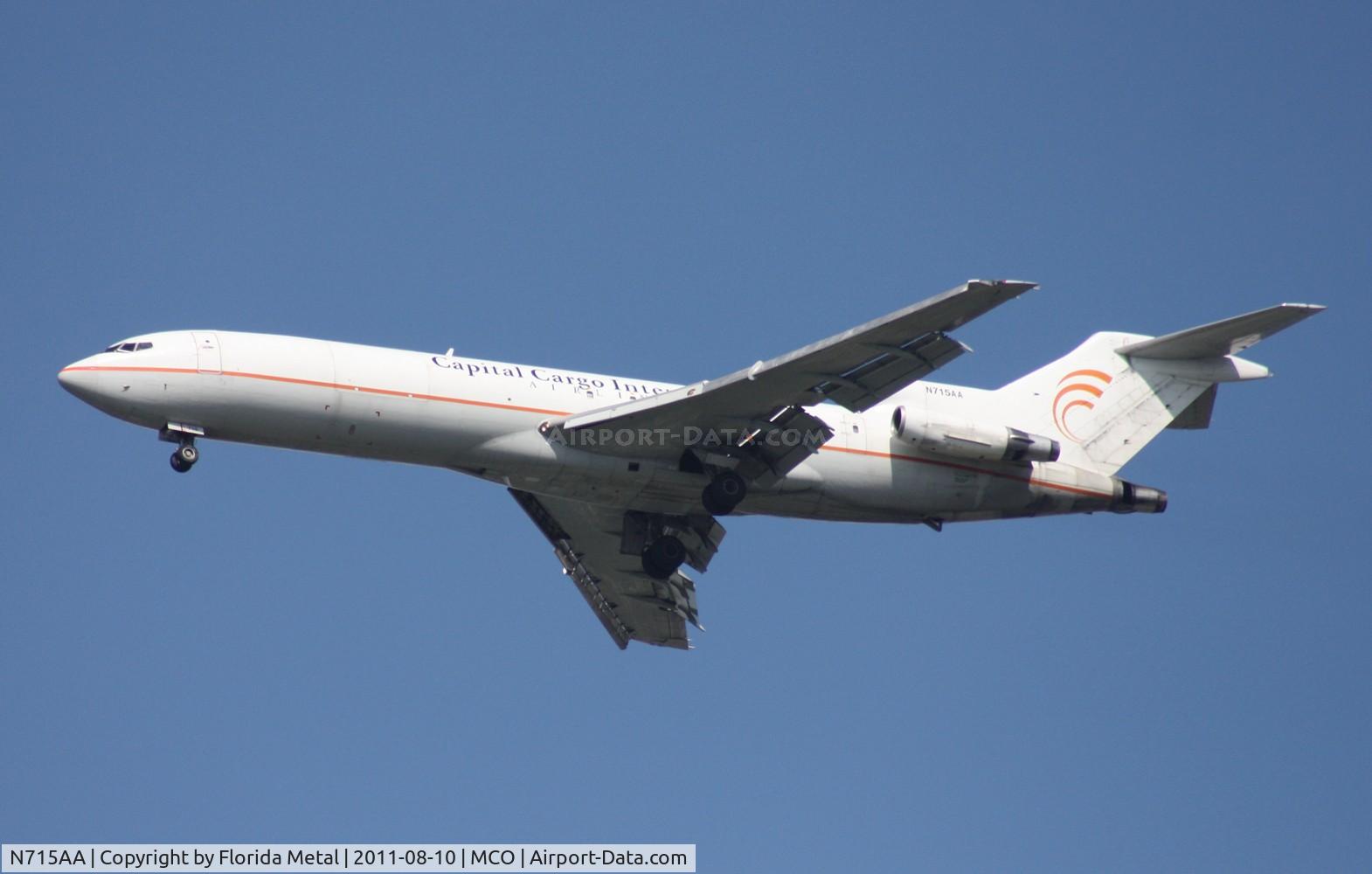 N715AA, 1981 Boeing 727-223 C/N 22470, Capital Cargo 727