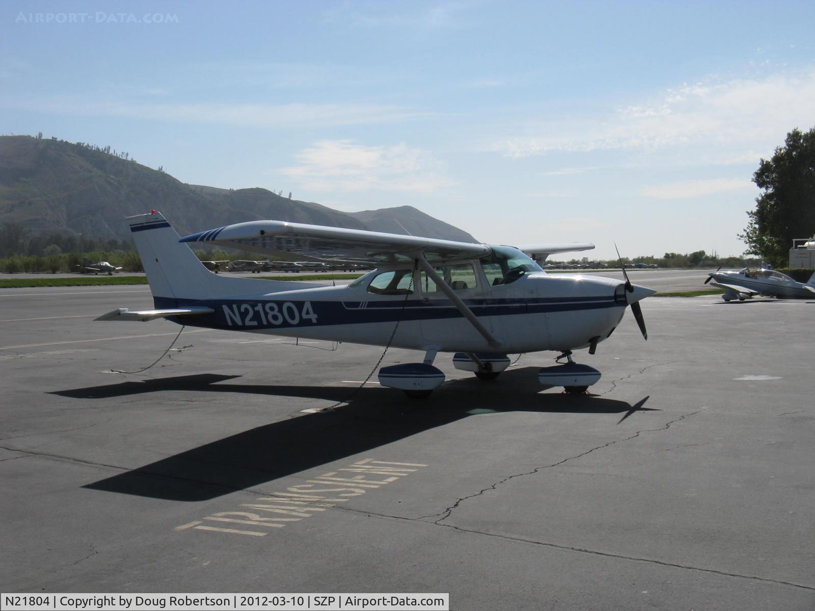 N21804, 1974 Cessna 172M C/N 17264026, 1974 Cessna 172M SKYHAWK, Lycoming O-320-E2D 150 Hp