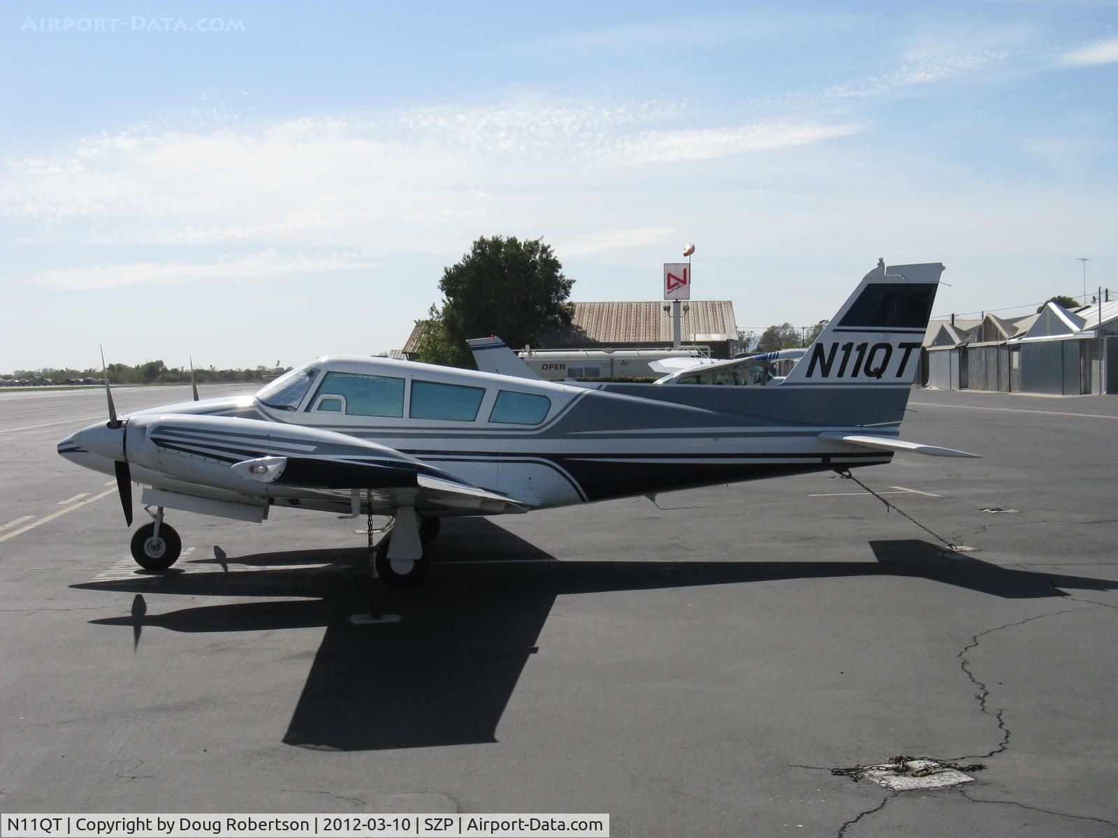 N11QT, 1968 Piper PA-30-160 B Twin Comanche C/N 30-1780, 1968 Piper PA-30 TWIN COMANCHE. two Lycoming IO-320s 160 Hp each