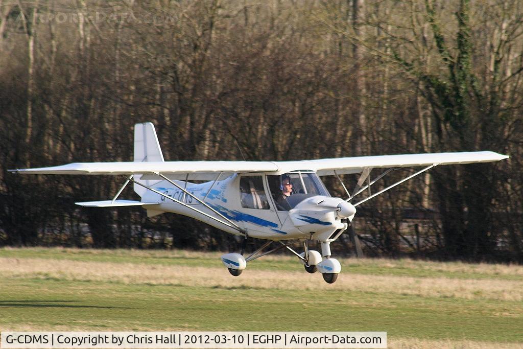 G-CDMS, 2005 Comco Ikarus C42 FB80 C/N 0506-6689, at Popham Airfield, Hampshire