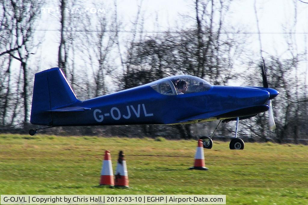 G-OJVL, 2012 Vans RV-6 C/N PFA 181-12441, at Popham Airfield, Hampshire