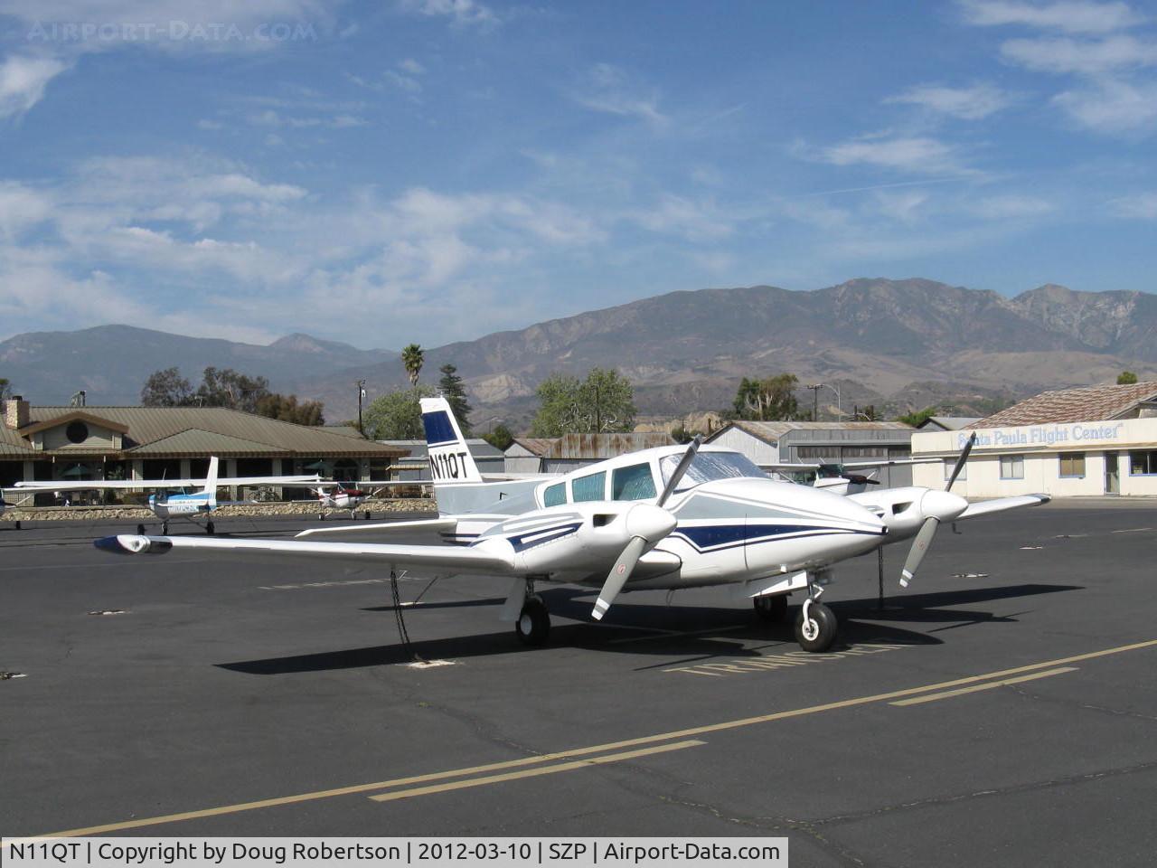 N11QT, 1968 Piper PA-30-160 B Twin Comanche C/N 30-1780, 1968 Piper PA-30 TWIN COMANCHE, two Lycoming IO-320s 160 Hp each