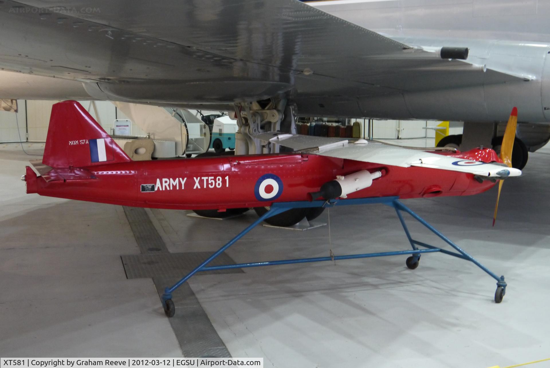 XT581, Northrop MQM-57A Shelduck D1 C/N Not found XT581, On display.