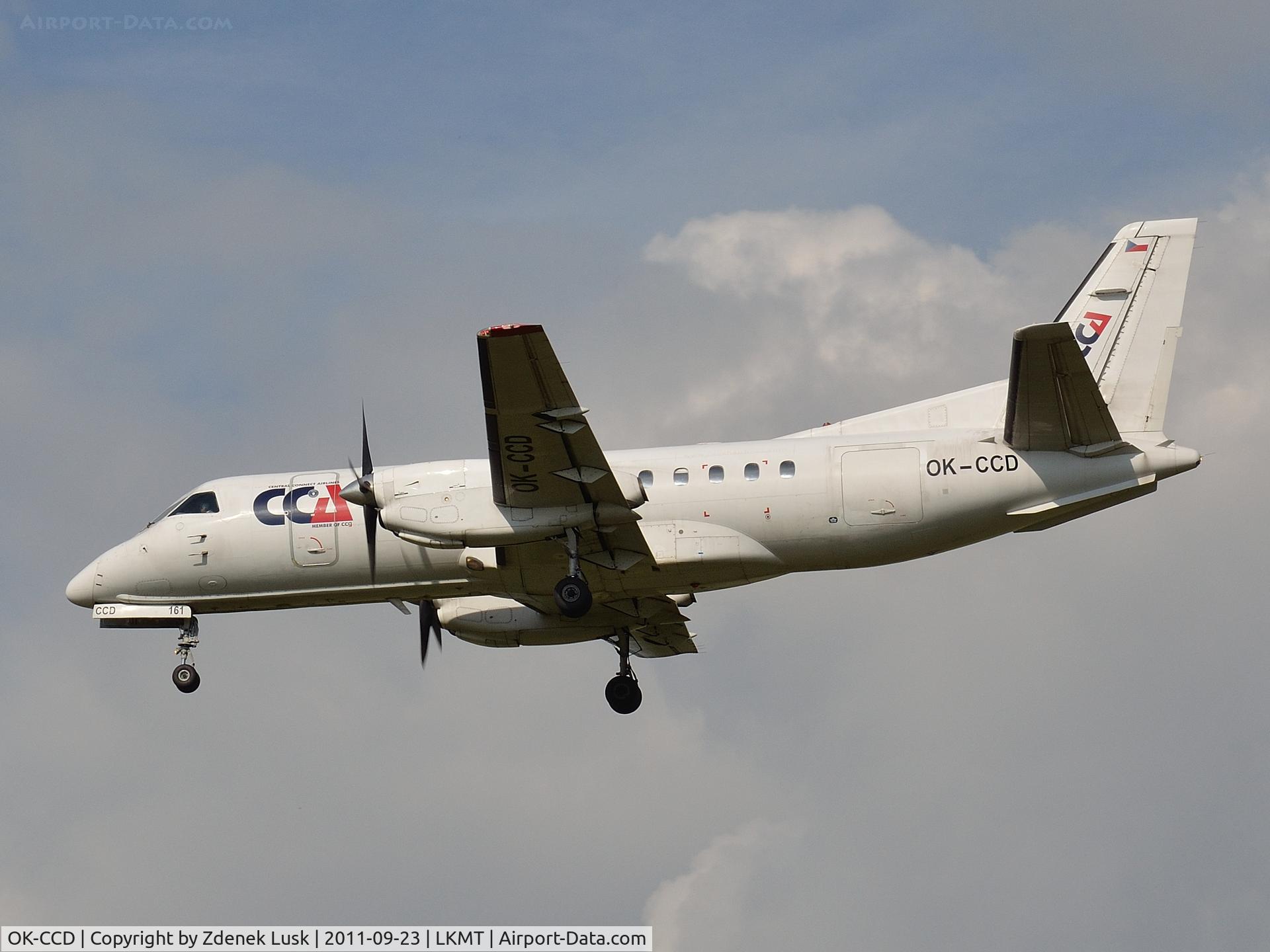 OK-CCD, 1989 Saab SF340B C/N 340B-161, Central Connect Airlines