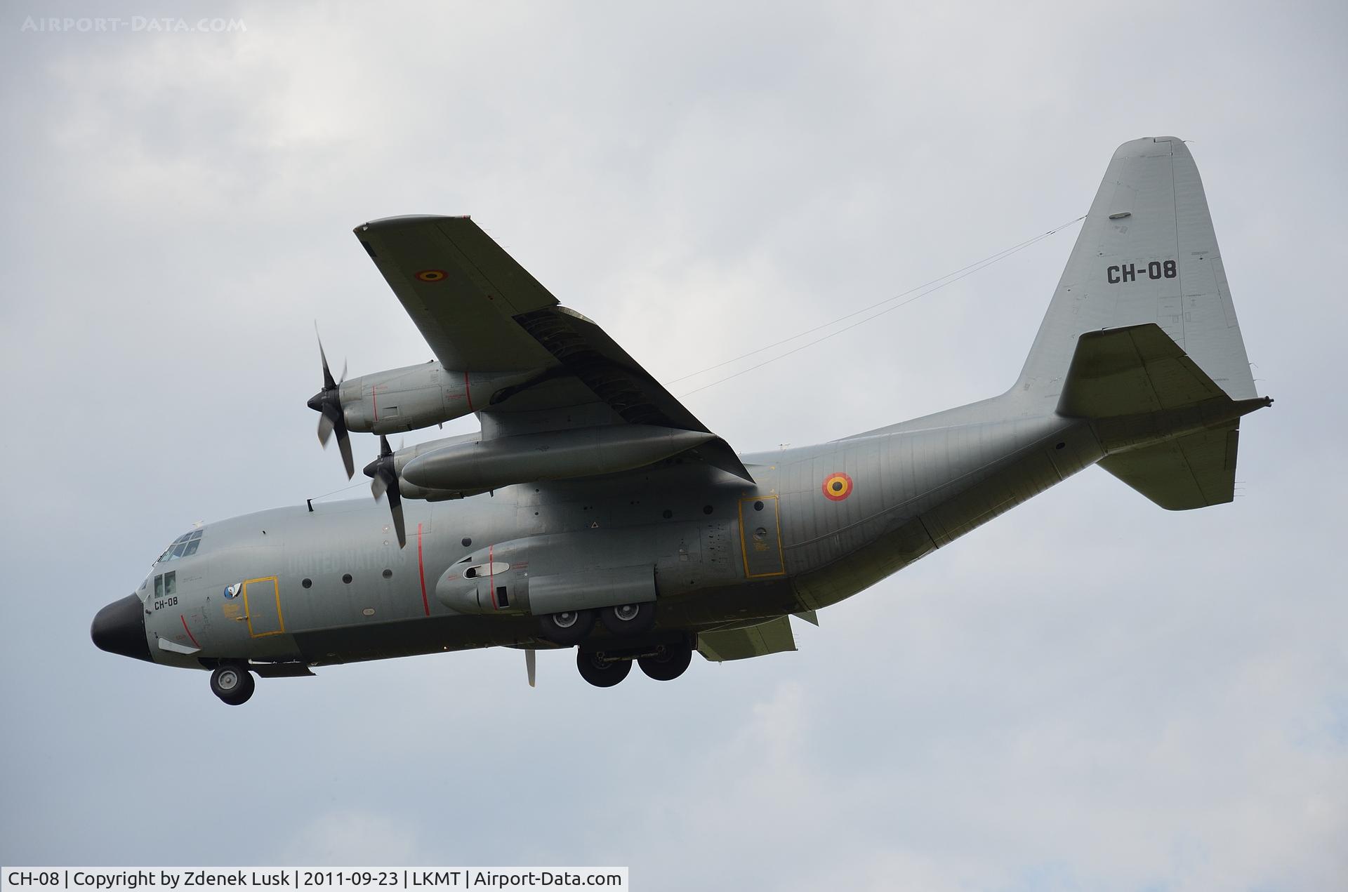 CH-08, 1972 Lockheed C-130H Hercules C/N 382-4478, Arrival to Days of NATO 2011 event.
