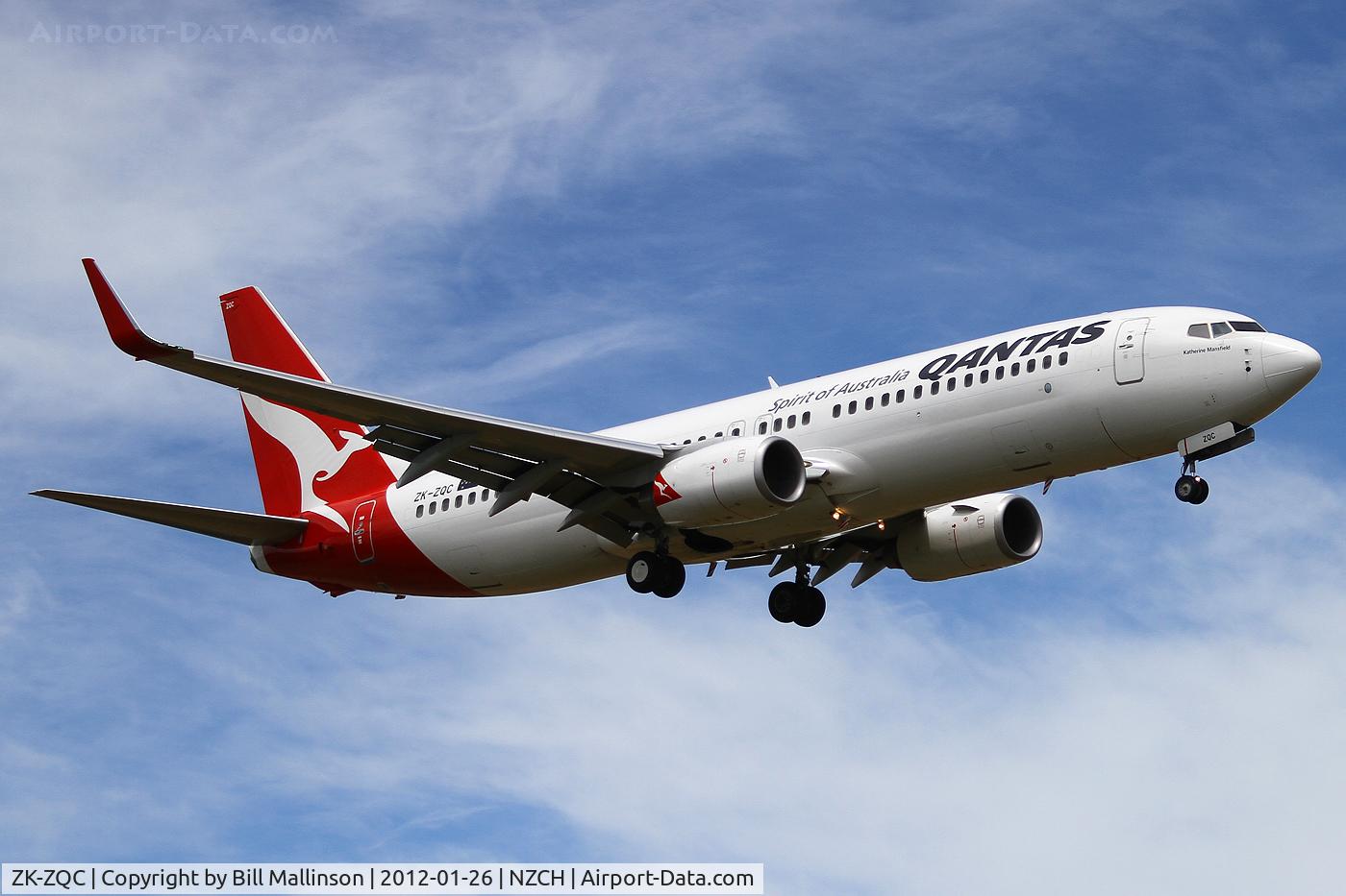 ZK-ZQC, 2009 Boeing 737-838 C/N 34202, FINALS TO 29