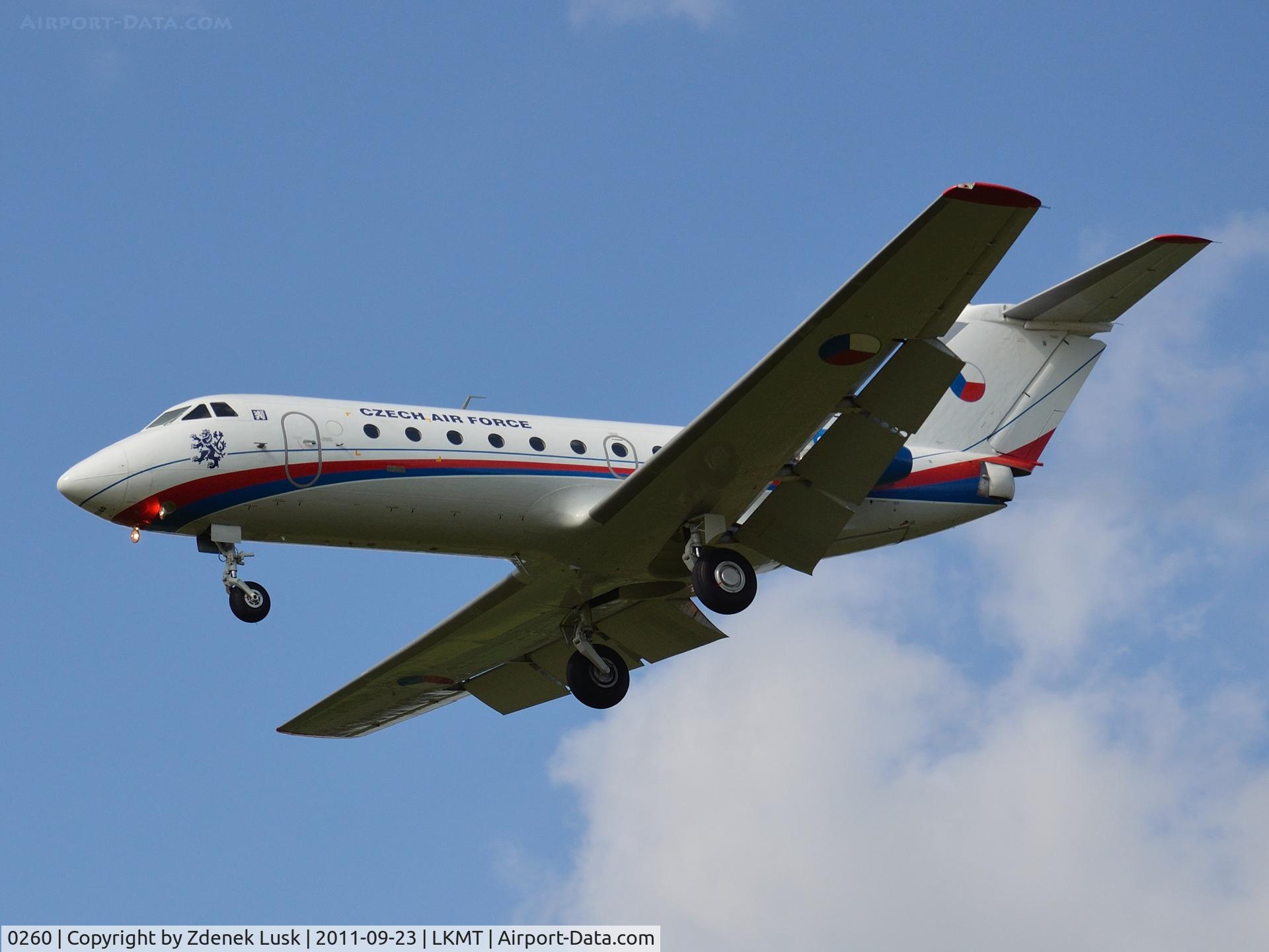 0260, 1978 Yakovlev Yak-40 C/N 9940260, Arrival to Days of NATO 2011 event. Czech Air Force.