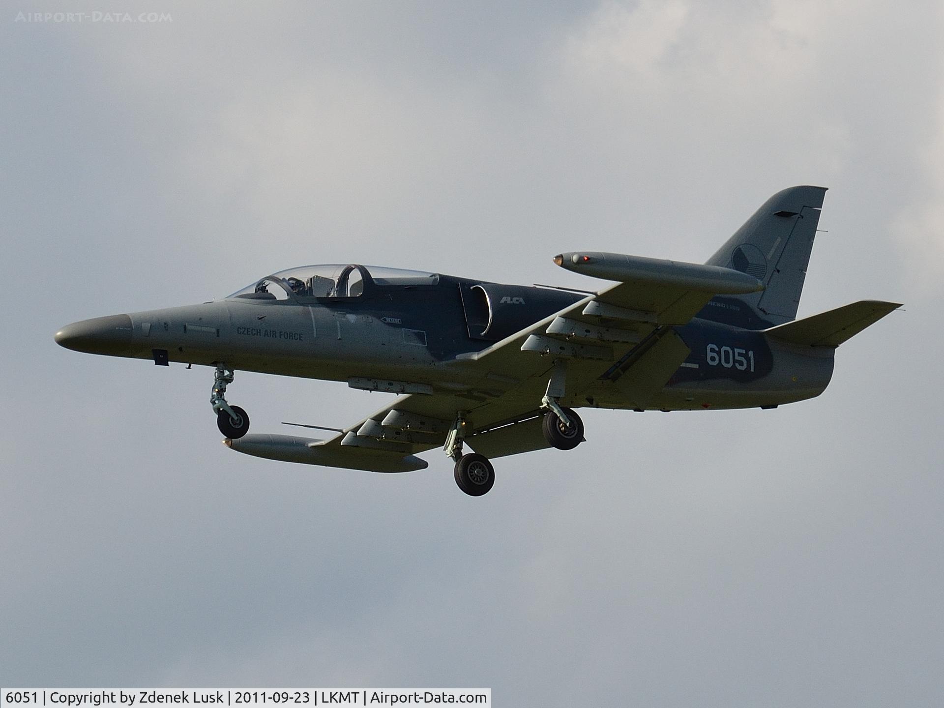 6051, Aero L-159 ALCA C/N 156051, Arrival to Days of NATO 2011 event.