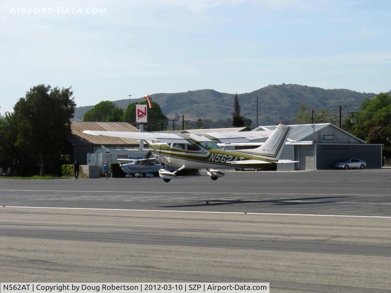 N562AT, 1974 Cessna 182P Skylane C/N 18263227, 1974 Cessna 182P SKYLANE, Continental O-470-S 230 Hp, takeoff climb Rwy 22