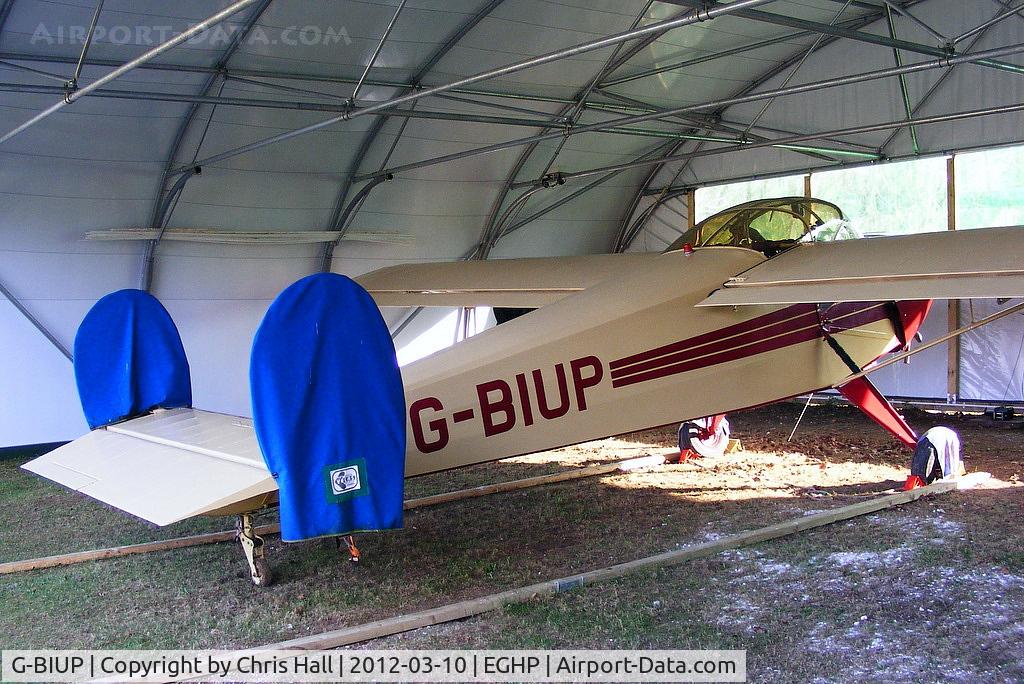 G-BIUP, 1950 Nord NC-854S C/N 54, at Popham Airfield, Hampshire
