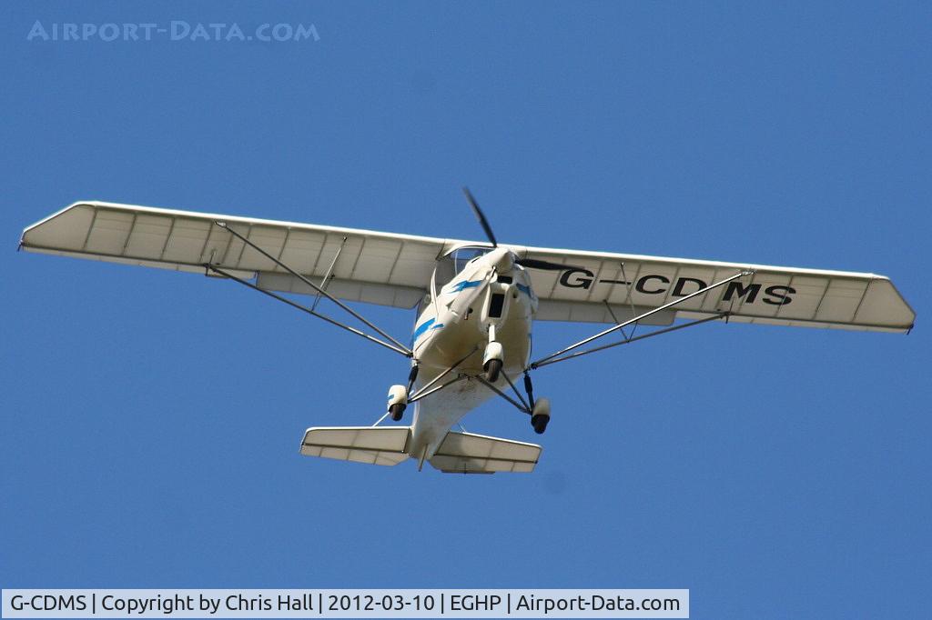 G-CDMS, 2005 Comco Ikarus C42 FB80 C/N 0506-6689, at Popham Airfield, Hampshire
