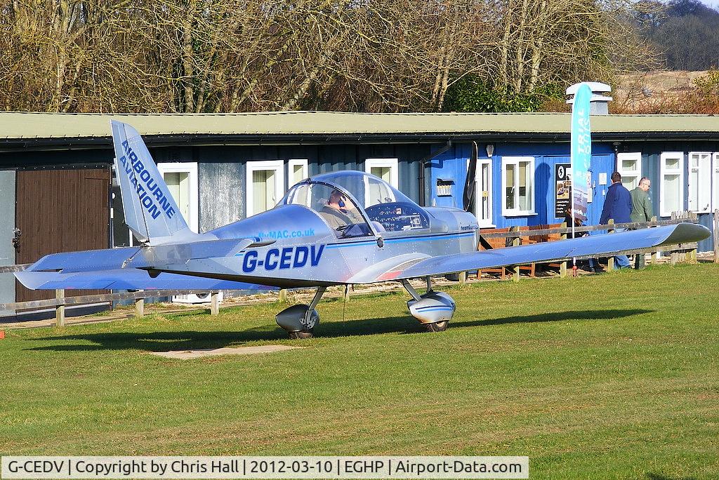 G-CEDV, 2006 Cosmik EV-97 Eurostar C/N 2826, at Popham Airfield, Hampshire