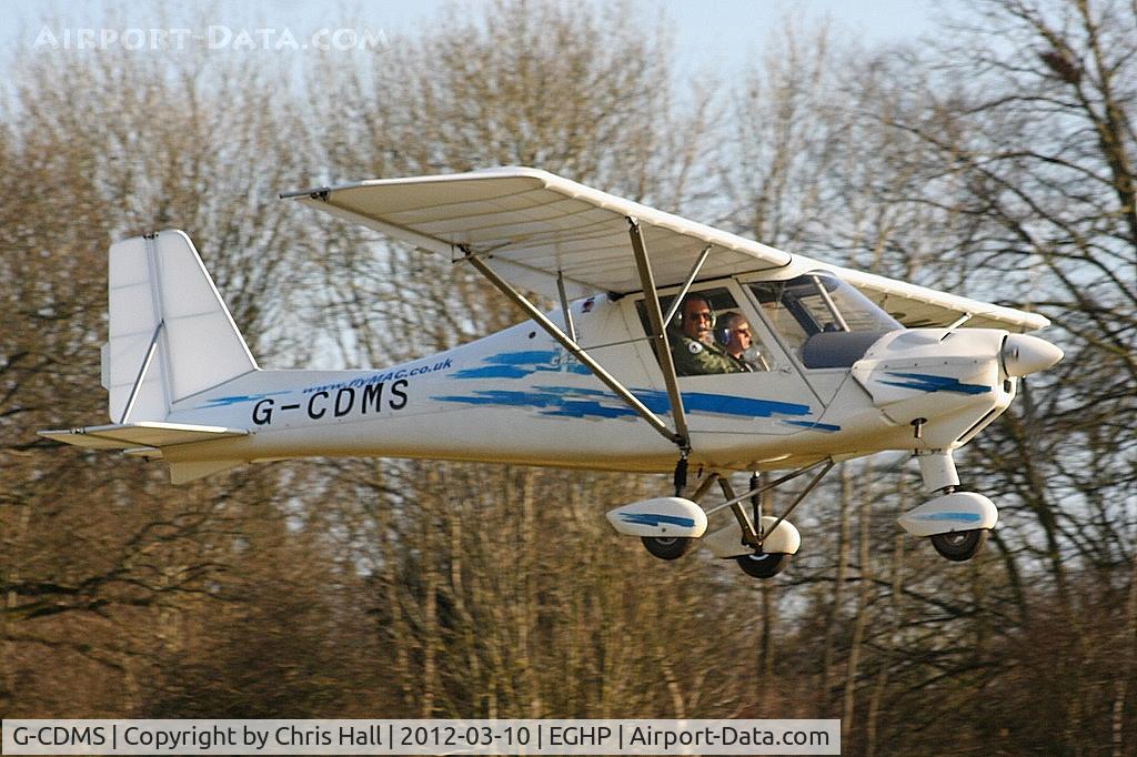 G-CDMS, 2005 Comco Ikarus C42 FB80 C/N 0506-6689, at Popham Airfield, Hampshire