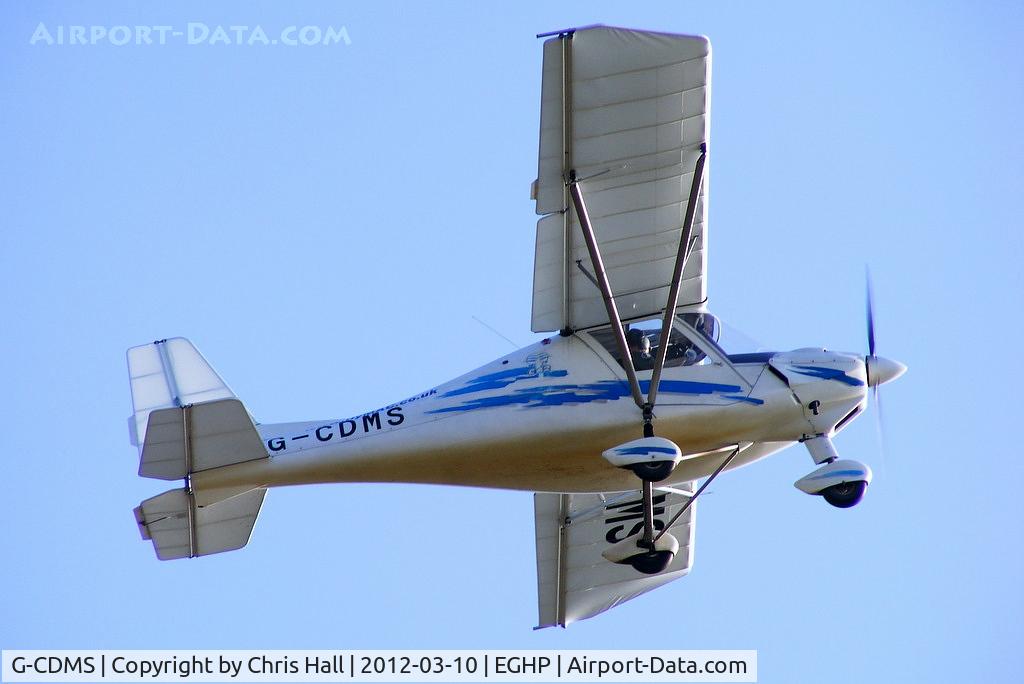 G-CDMS, 2005 Comco Ikarus C42 FB80 C/N 0506-6689, at Popham Airfield, Hampshire