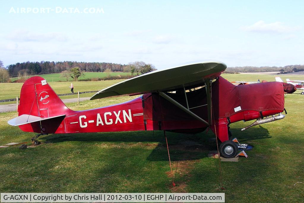 G-AGXN, 1946 Auster J-1N Alpha C/N 1963, at Popham Airfield, Hampshire