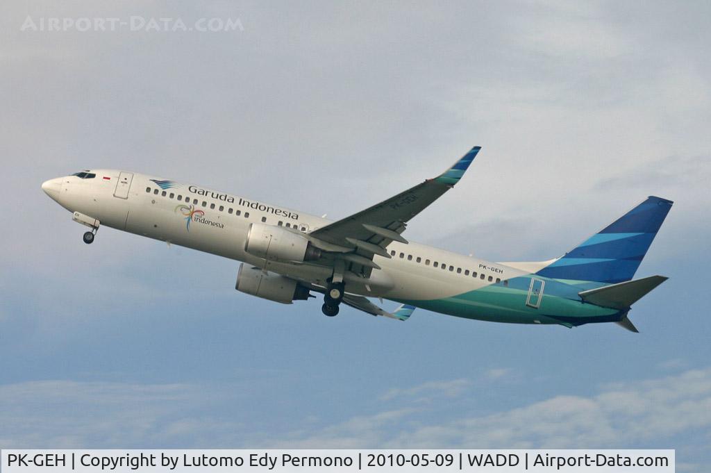 PK-GEH, 2002 Boeing 737-83N C/N 30643, Garuda Indonesia