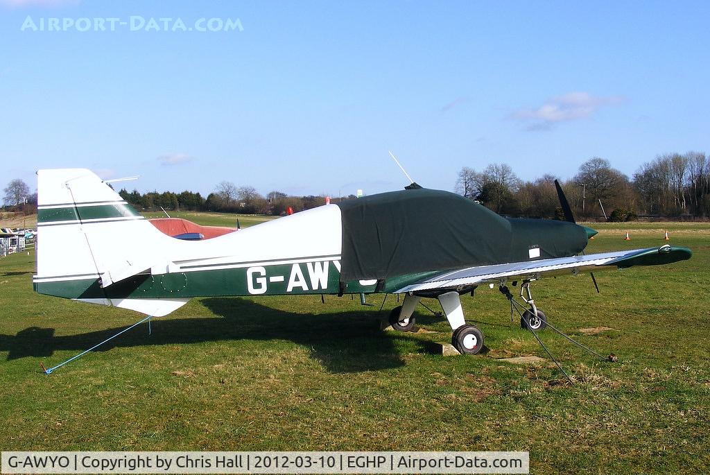 G-AWYO, 1969 Beagle B-121 Pup Series 1 (Pup 100) C/N B121-041, at Popham Airfield, Hampshire